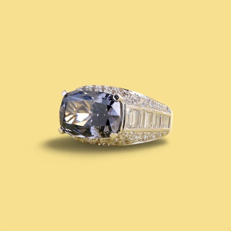 18K Gold Imitation Diamond Ring - 图片 4