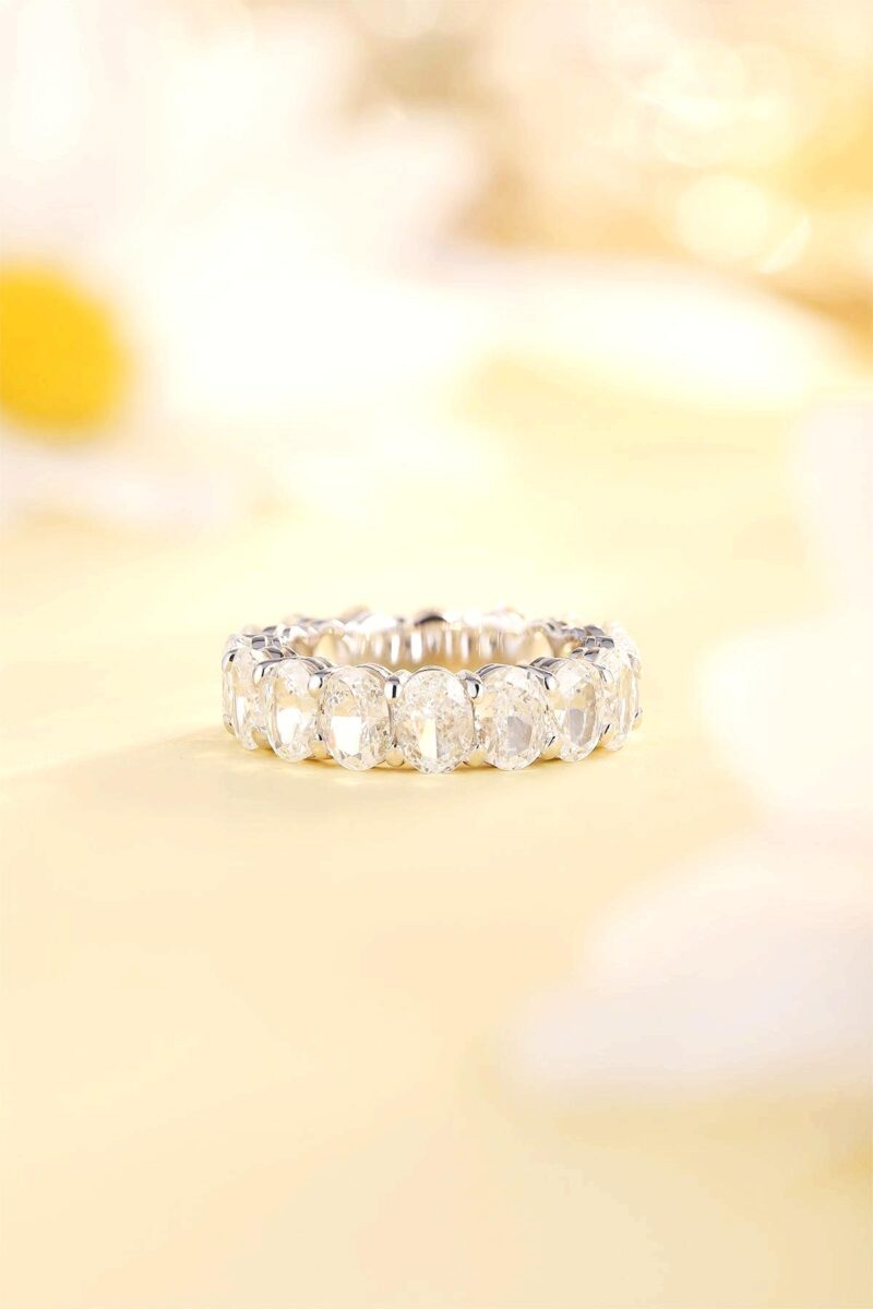 18K Gold Simulated Diamond Ring - 图片 2