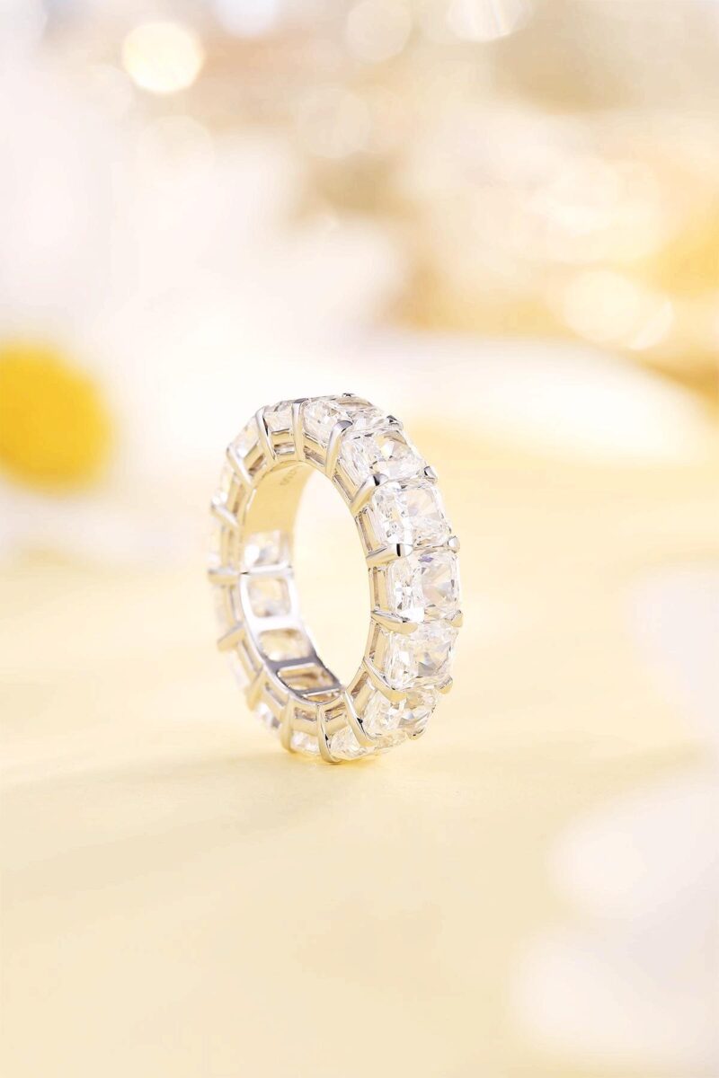 18K Gold Simulated Diamond Ring - 图片 3